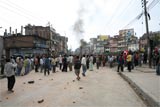 Непал. Катманду. Апрель 2006 года. На марш !